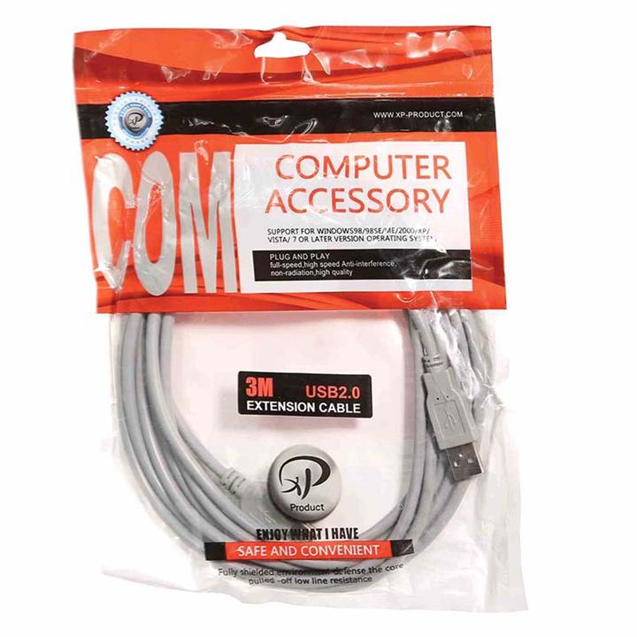 کابل افزایش طول 3 متری USB ایکس پی XP